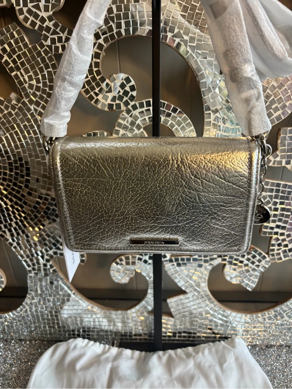 🎀Brahmin‎ Minuette Silver Duchess Crossbody
